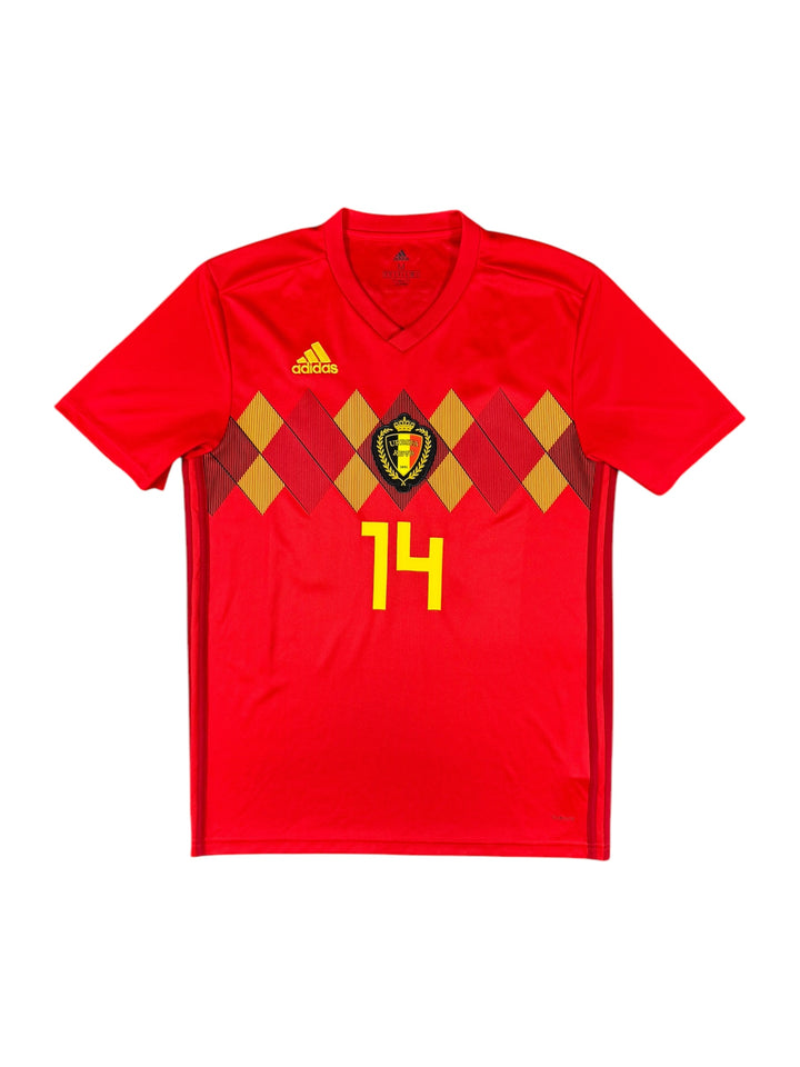 2018/19 Belgium Adidas Home Football Shirt #14 MERTENS - 9/10 - (M)