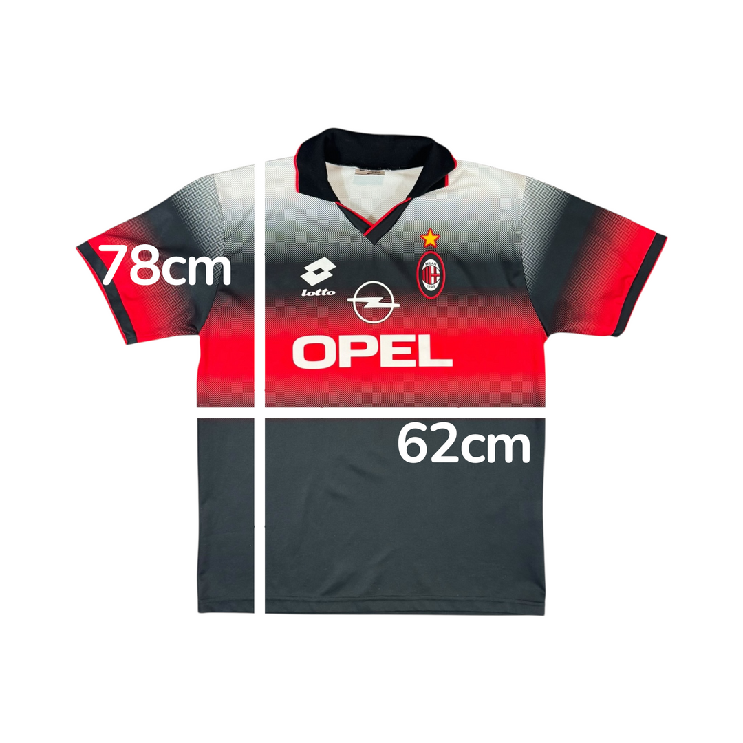 1995-96 AC Milan Lotto Training Shirt - 10/10 - (XL)