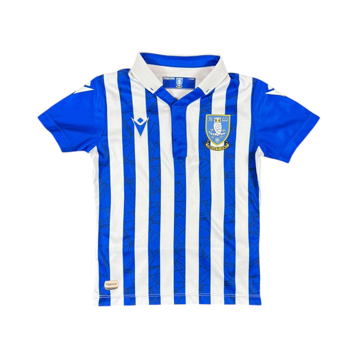 2021-22 Sheffield Wednesday Home Shirt - 9/10 - (3-4 Years)