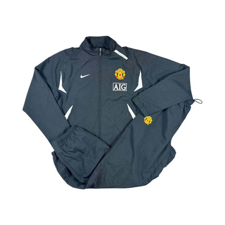 2007-08 Manchester United Tracksuit - 10/10 - (M)