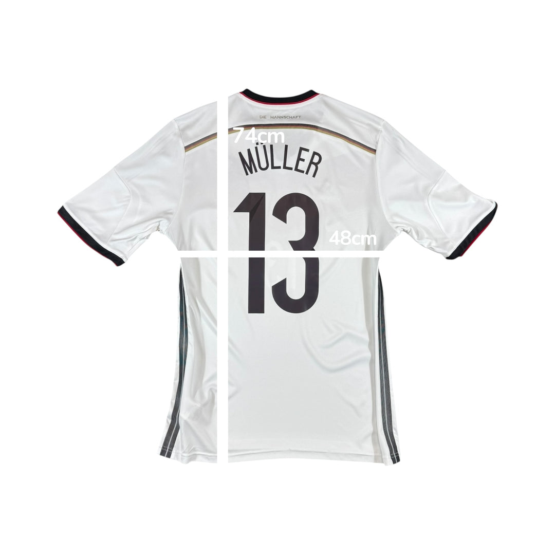 2014-15 Germany Adidas Home Shirt #13 MULLER - 9/10 - (XL)