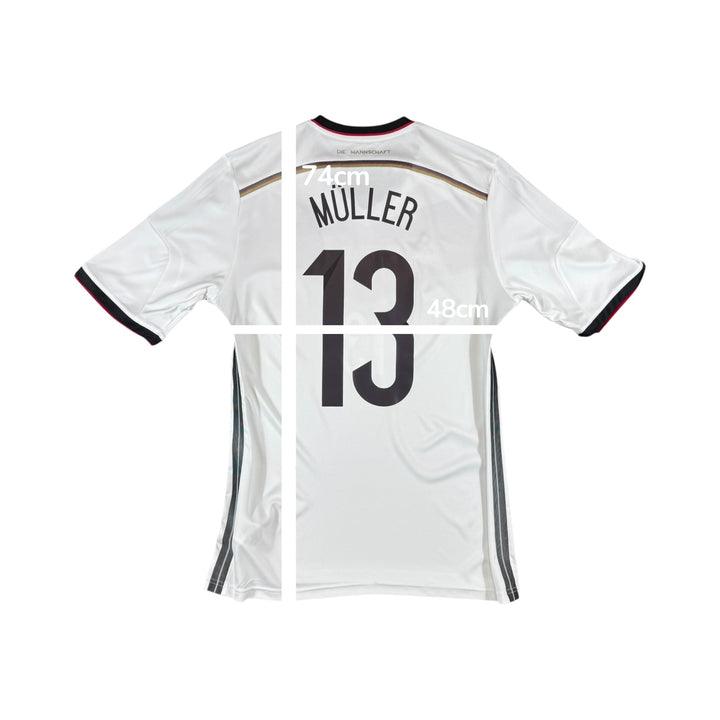 2014-15 Germany Adidas Home Shirt #13 MULLER - 9/10 - (XL)
