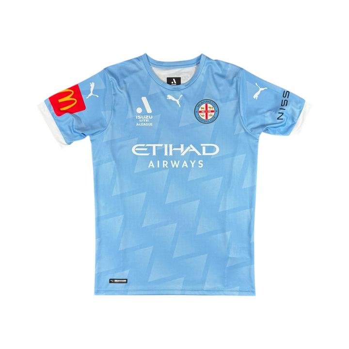 2022-23 Melbourne City Puma Home Shirt #7 LECKIE - 8/10 - (M)