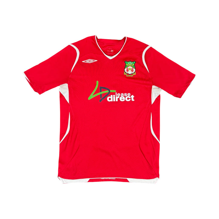 2008-09 Wrexham Umbro Home Shirt #10 JANSEN - 9/10 - (XL)