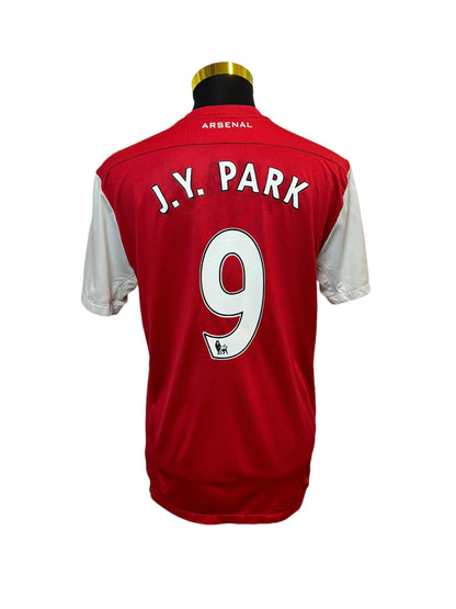 Arsenal 2011/12 Home Football Jersey #9 J.Y.Park