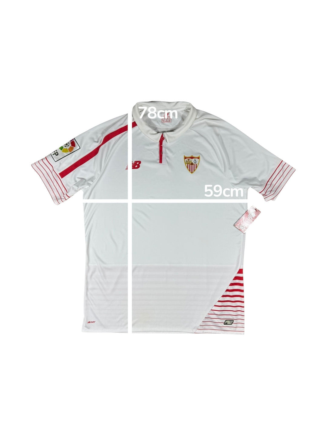 2015/16 Sevilla New Balance Training Football Polo Brand New (XL)