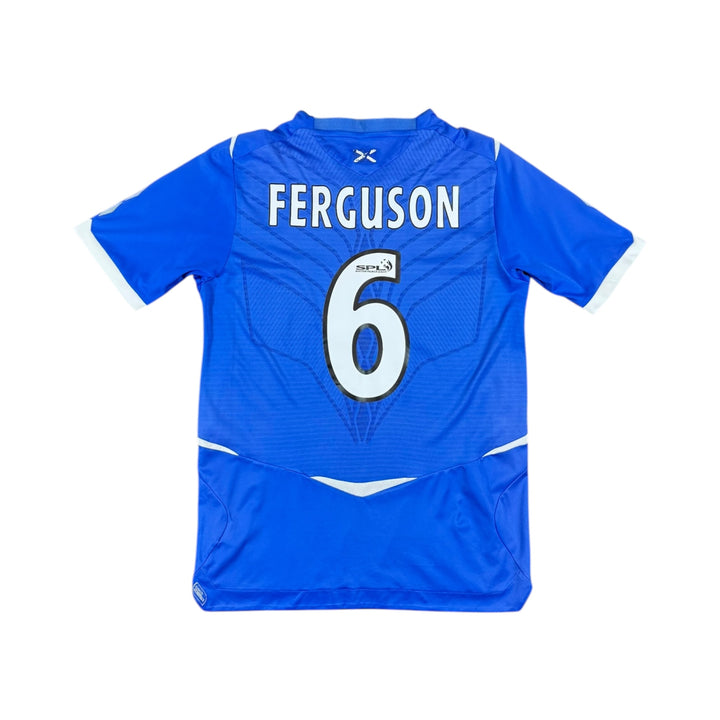 2008-09 Rangers Umbro Home Shirt #6 FERGUSON - 8/10 - (M)