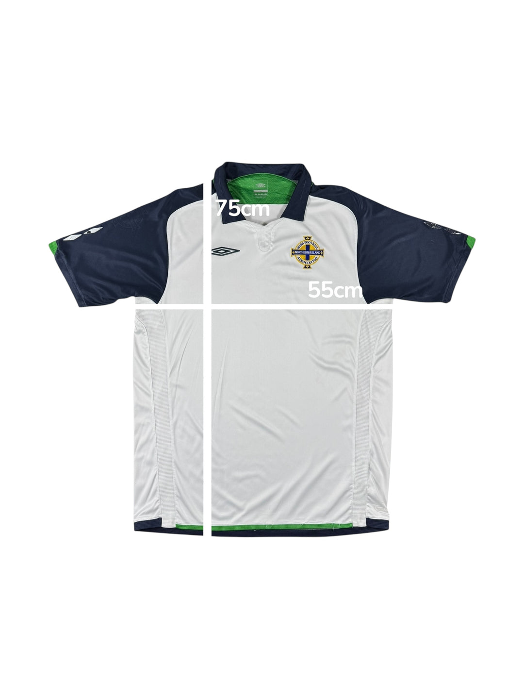 2009/10 Northern Ireland Umbro Away Football Shirt - 7/10 - (L)