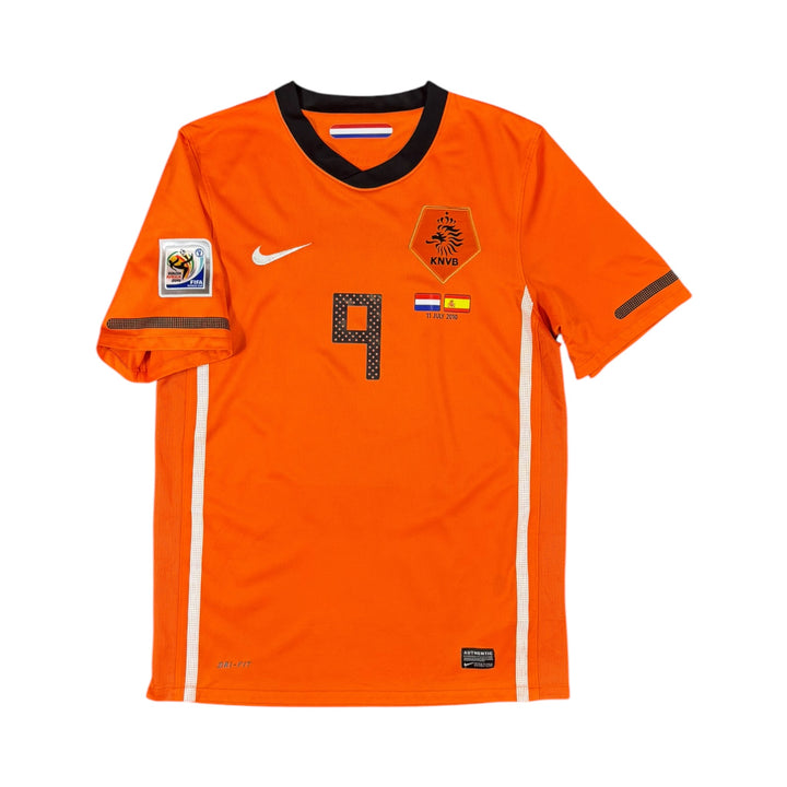 2010-11 Netherlands Nike Home Shirt V. PERSIE #9 - 10/10 - (M)