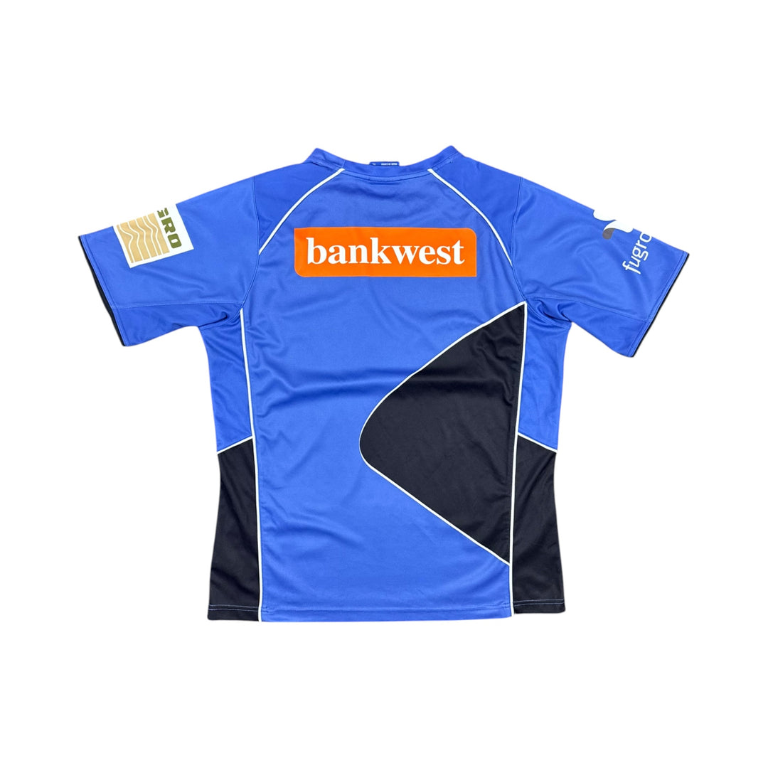 2014 Western Force Training Rugby Shirt - 8/10 - (XL)
