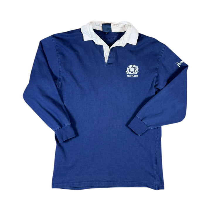 1995-97 Scotland Rugby Longsleeve Home Shirt - 9/10 - (2XL)