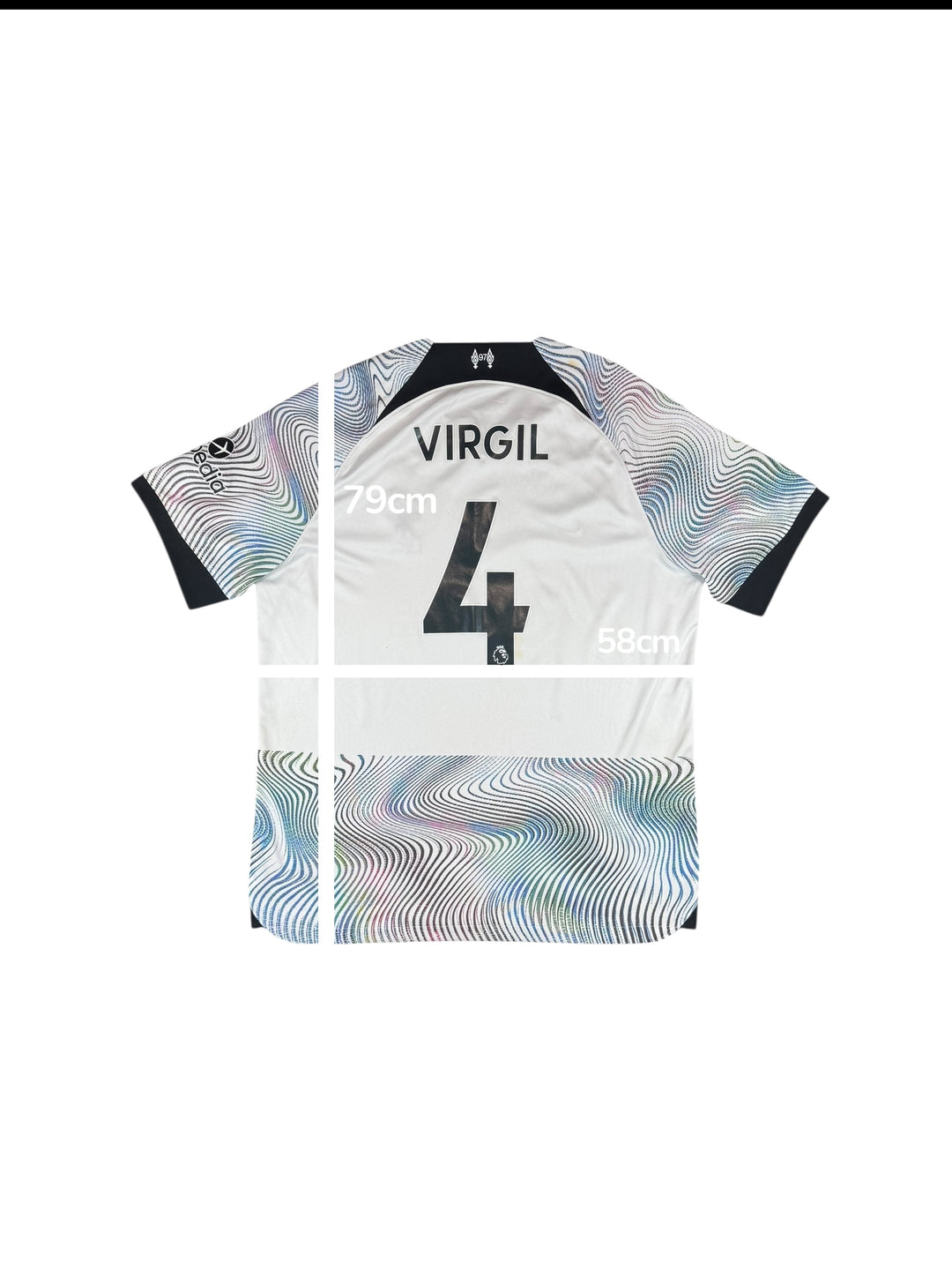 2022-23 Liverpool Nike Away Shirt #4 VIRGIL - 7/10 - (XL)