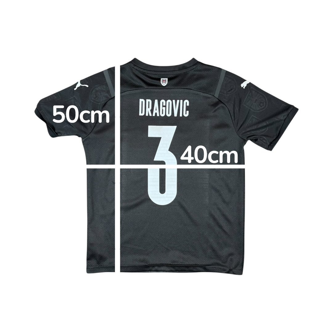 2021-22 Austria Puma Away Shirt DRAGOVIC #3 - 8/10 - (9-10 Years)