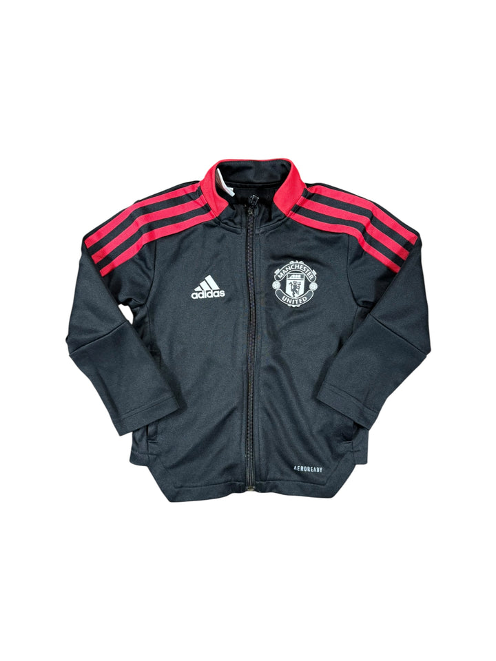 2021/22 Manchester United Adidas Training Jacket - 9/10 - (2-3 Years)