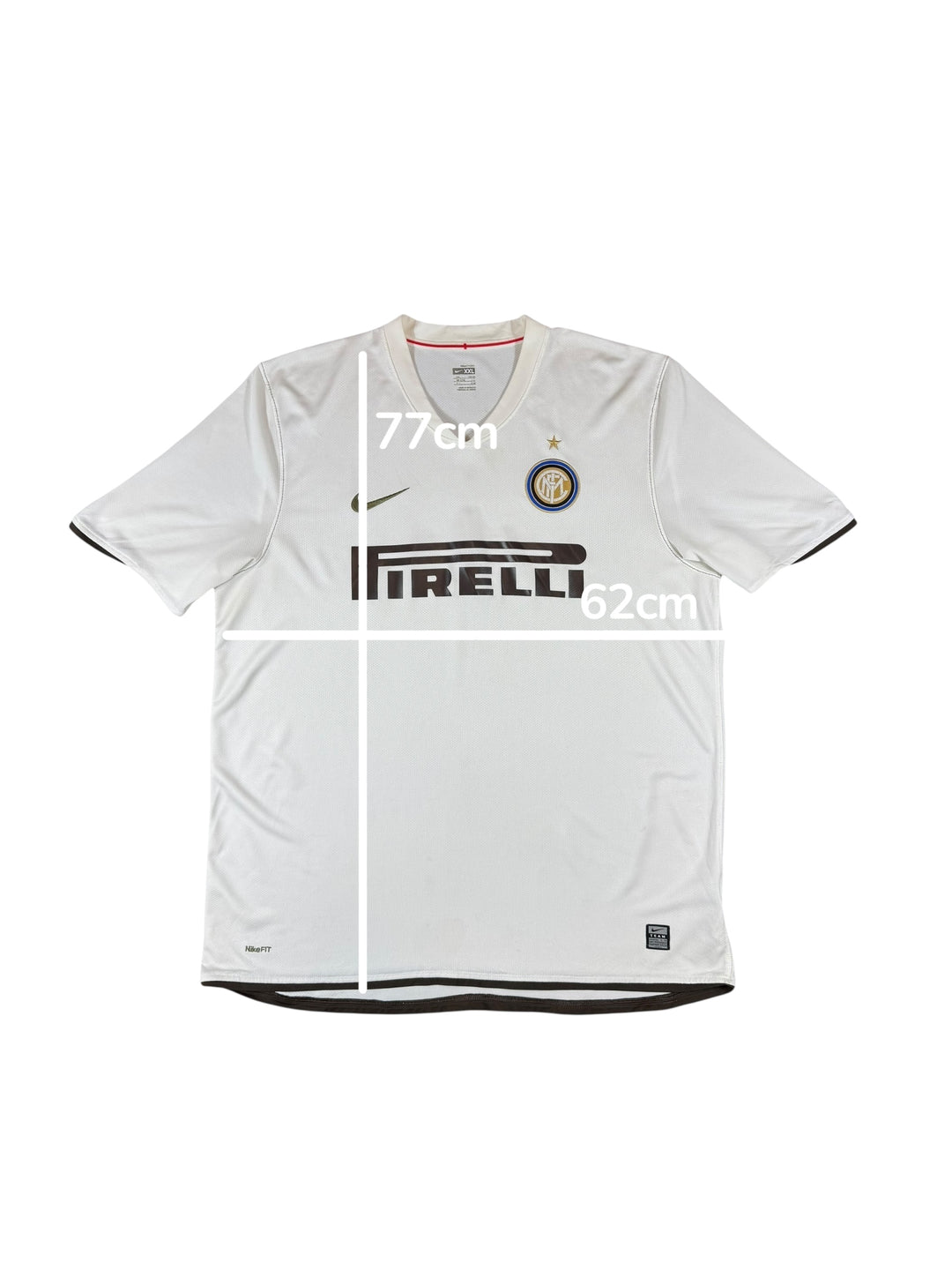2008/09 Inter Milan Nike Away Shirt - 8/10 - (2XL)