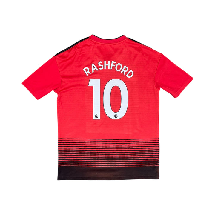 2018-19 Manchester United Adidas Home Shirt #10 RASHFORD - 7/10 - (15-16 Years)