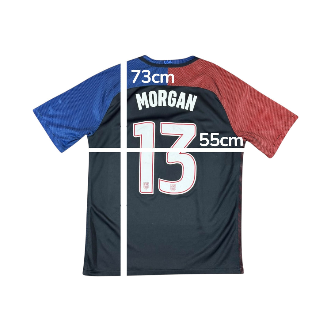 2016-17 USA Nike Away Shirt #13 MORGAN - 8/10 - (L)