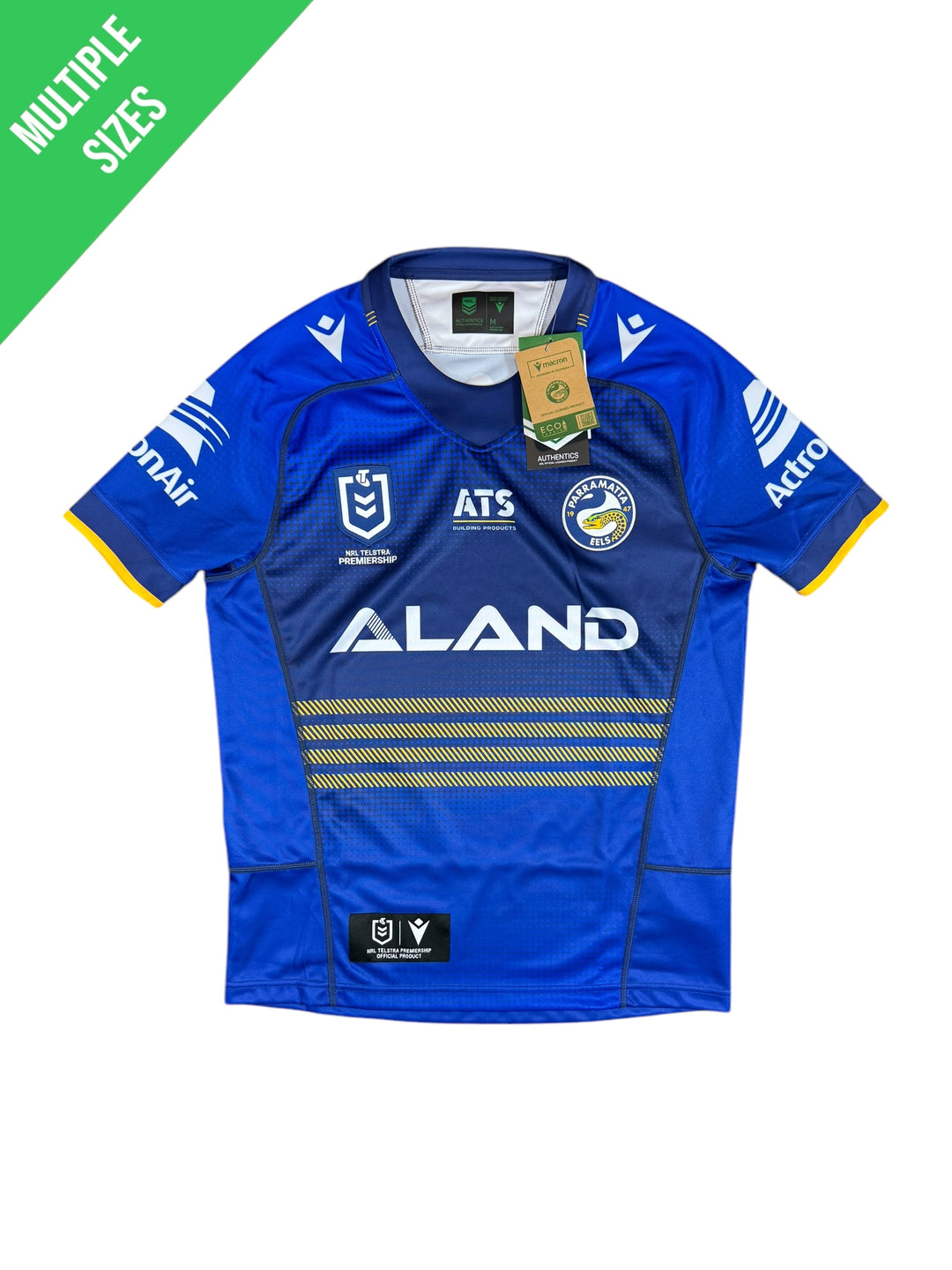 2024 Parramatta Eels Macron Rugby Shirt Brand New