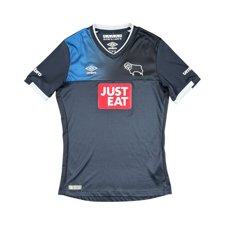 2016-17 Derby County Umbro Away Shirt - 9/10 - (14-15 Years)