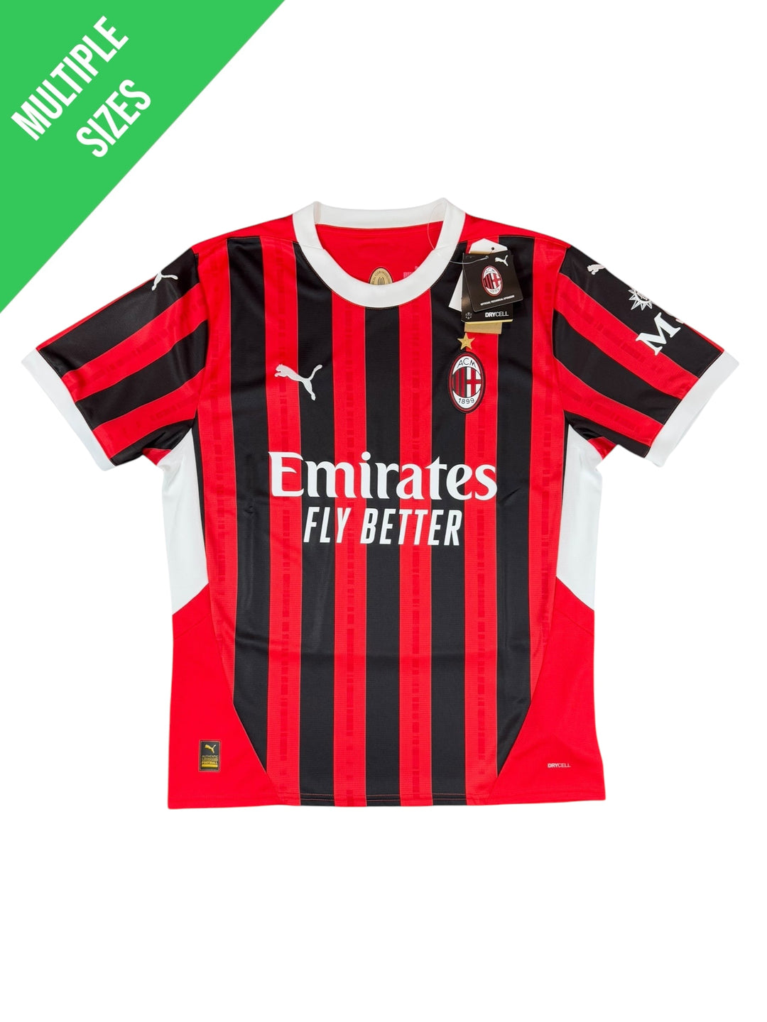 2024/25 AC MILAN Puma Home Football Shirt Brand New