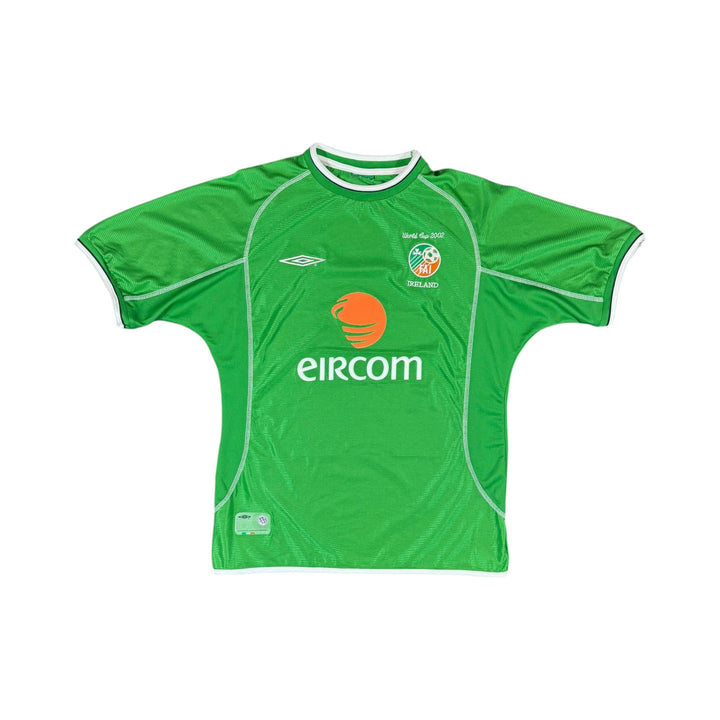 2001-03 Ireland Home Shirt KEANE #6 - 8/10 - (L)