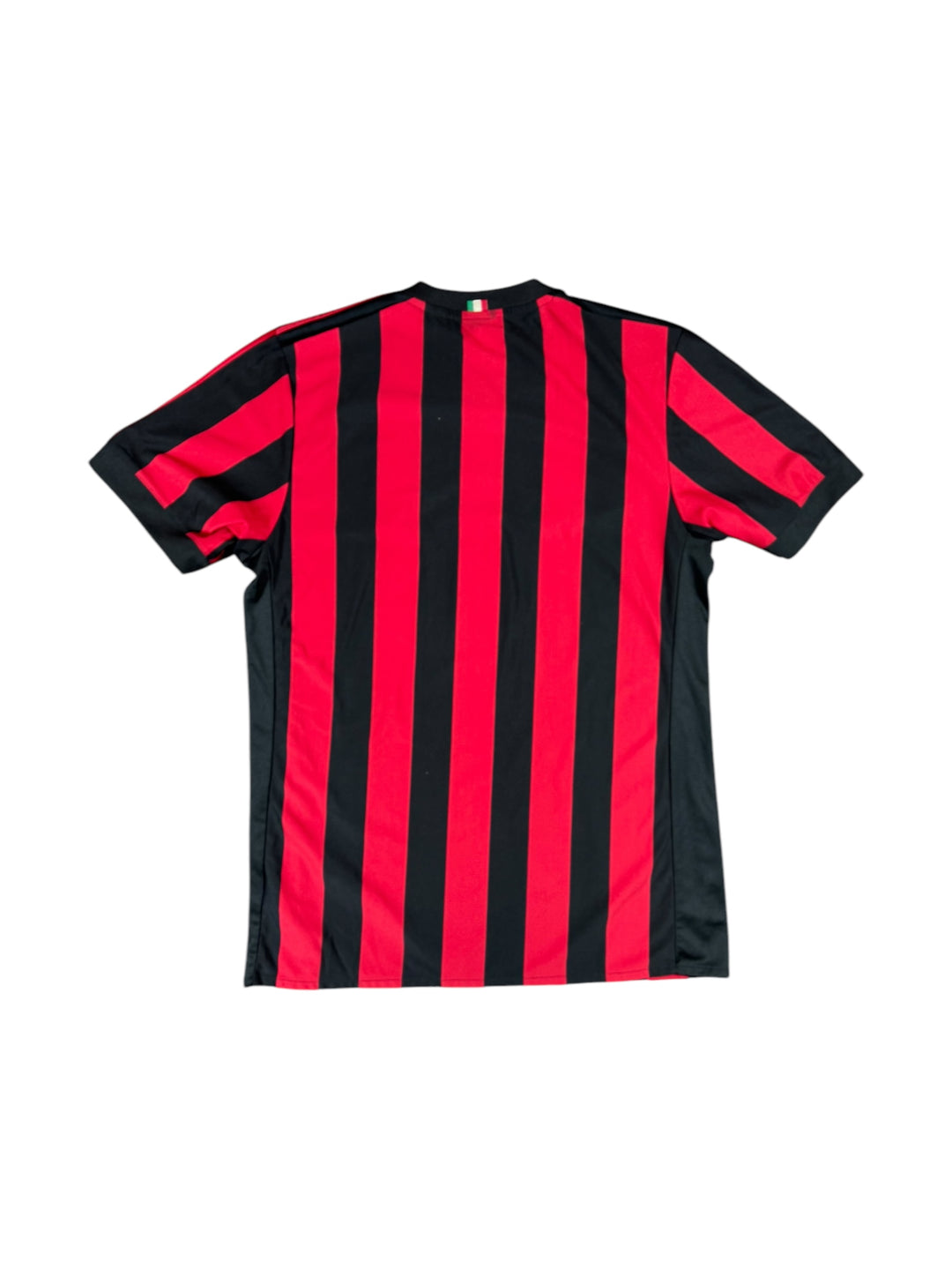 2016/17 AC Milan Adidas Home Football Shirt - 8/10 - (M)