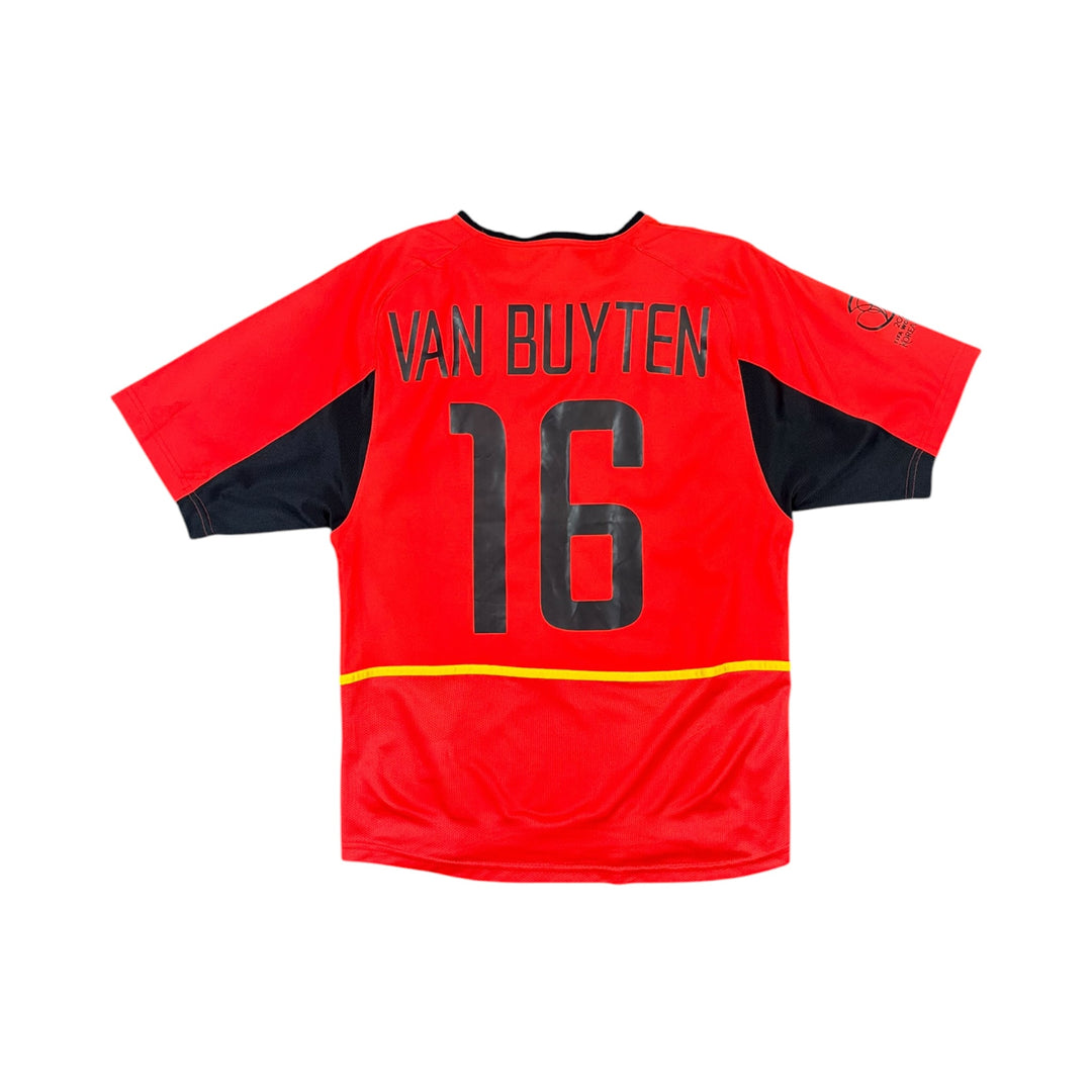 2002-04 Belgium Nike Home Shirt VAN BUYTEN #16 - 9/10 - (S)