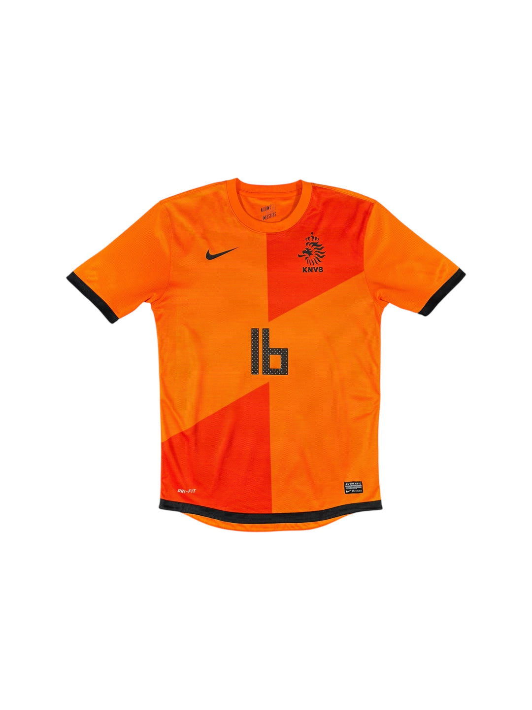 2012-13 Netherlands Nike Home Shirt #16 V. PERSIE - 8/10 - (S)