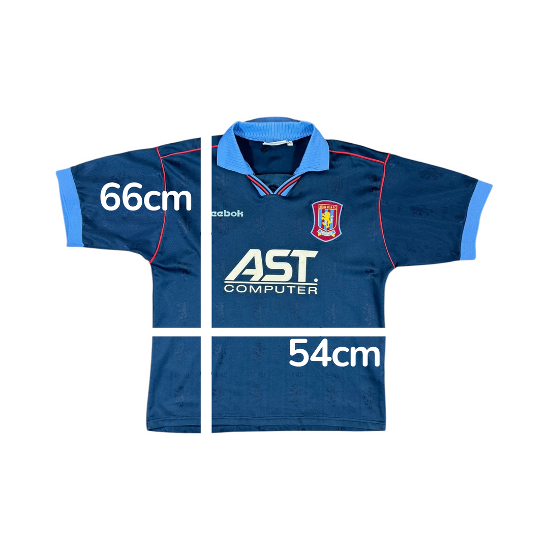 1995-97 Aston Villa Away Shirt - 8/10 - (M)