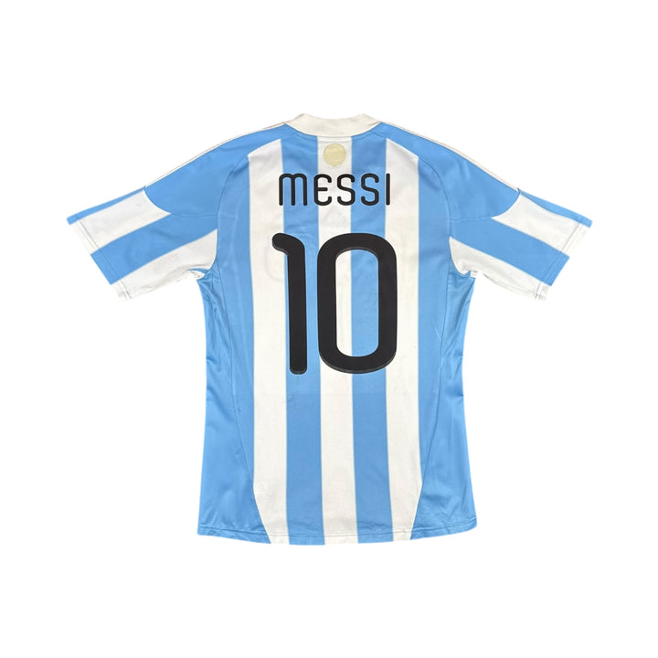 2010 Argentina Adidas Home Shirt #10 MESSI - 7/10 - (L)