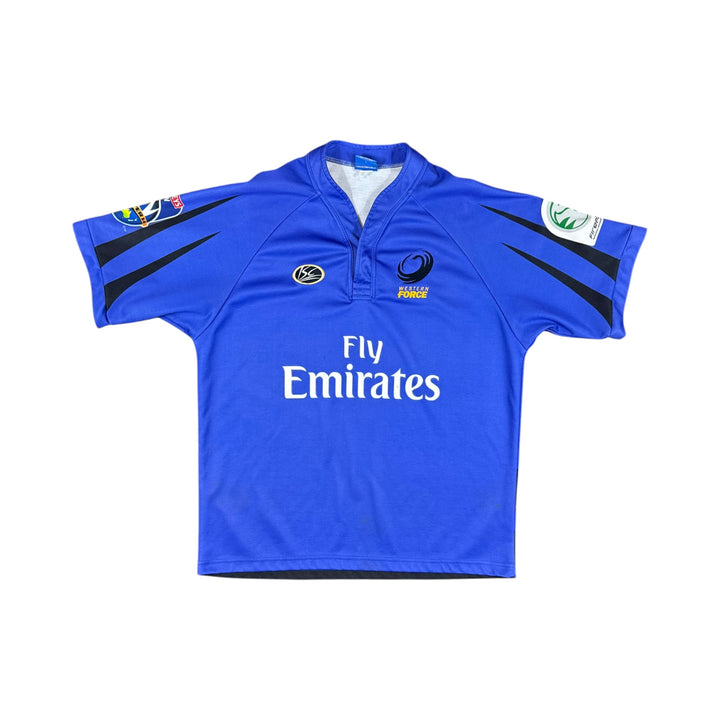 2007 Western Force Home Rugby Shirt - 7/10 - (L)