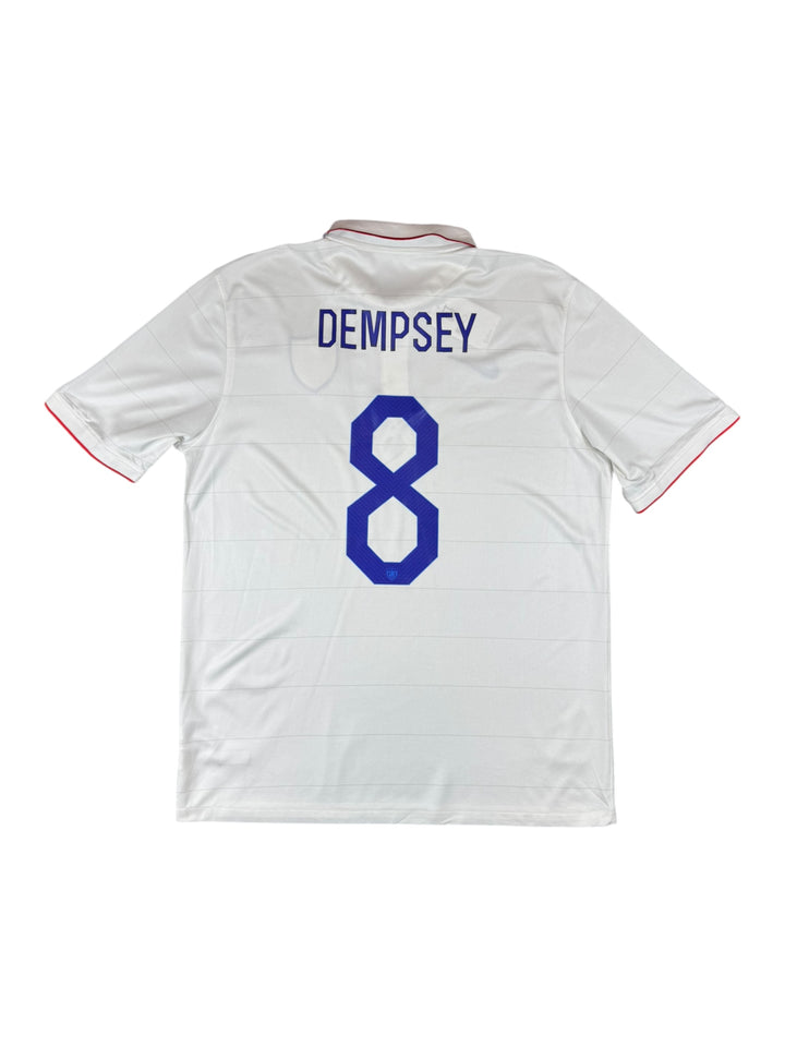 2014 USA Nike Home Football Shirt #8 DEMPSEY - 8/10 - (XL)
