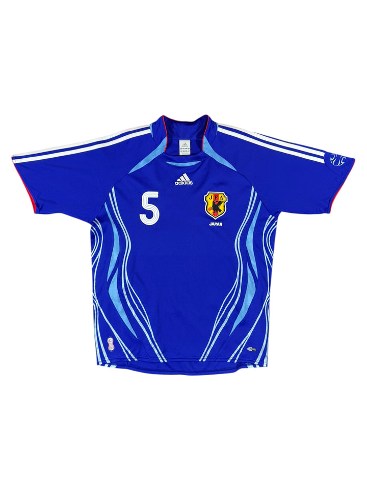 2006 Japan Adidas Home Football Shirt #5 MIYAMOTO - 7/10 - (XL)