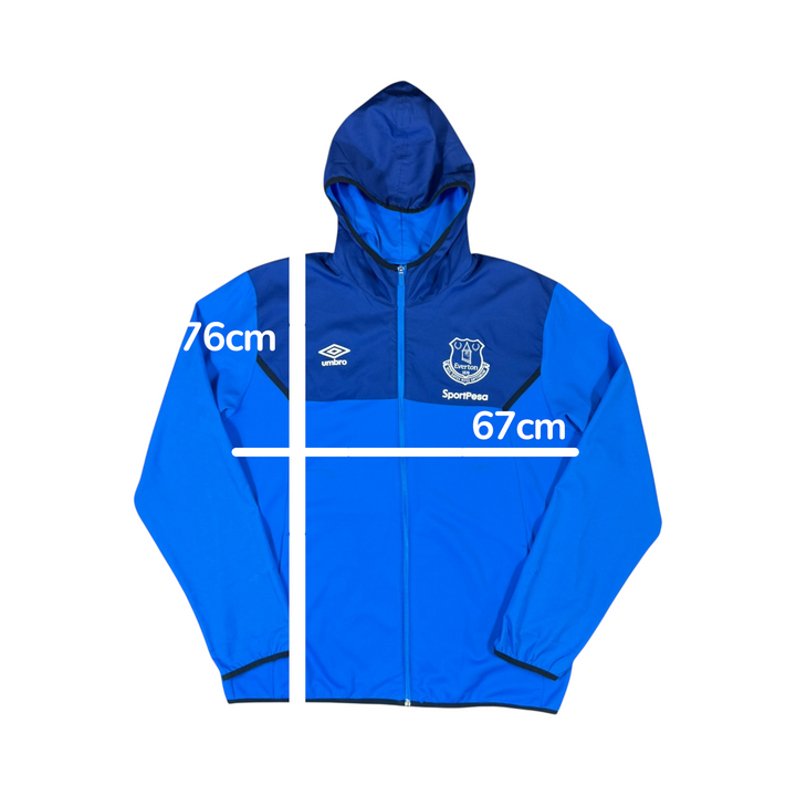 2017-18 Everton Umbro Windbreaker Jacket - 9/10 - (3XL)