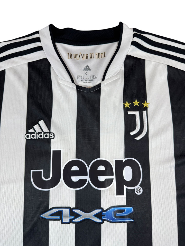 2021/22 Juventus Adidas Home Football Shirt #7 RONALDO - 7/10 - (XL)