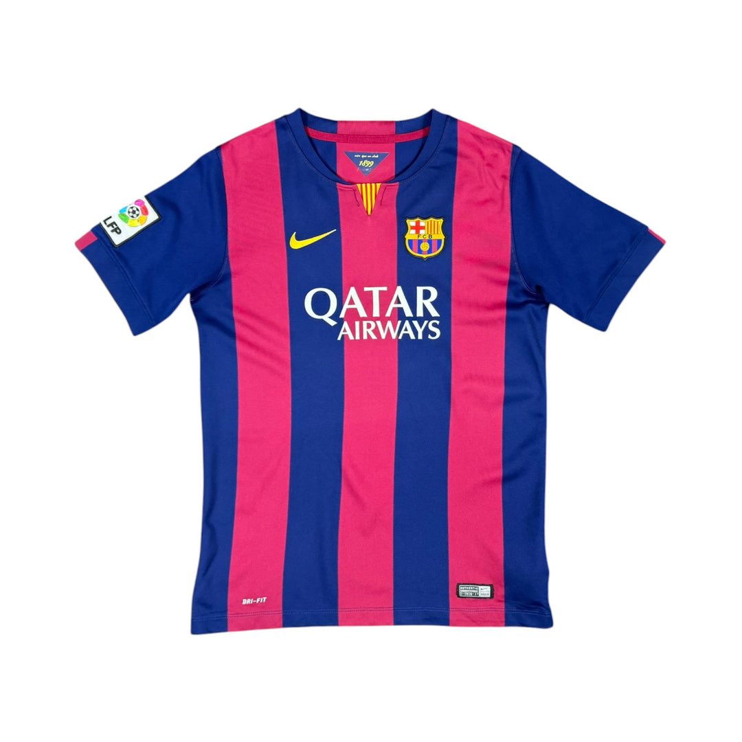 2014-15 Barcelona Nike Home Shirt MESSI #10 - 8/10 - (13-14 Years)
