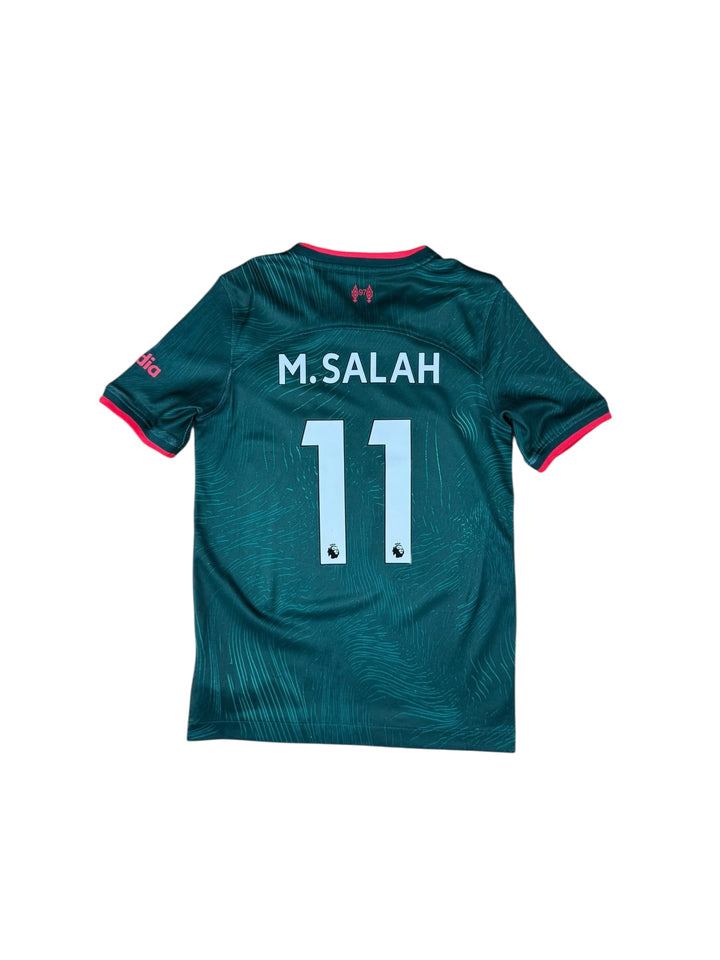 2022/23 Liverpool Third Shirt #11 SALAH - 9/10 - (9-10 Years)