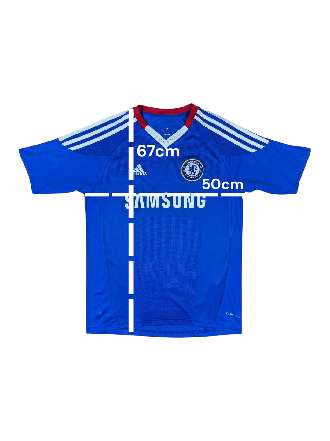 2010/11 Chelsea Adidas Home Player Authentic Football Shirt - 8/10 - (M)