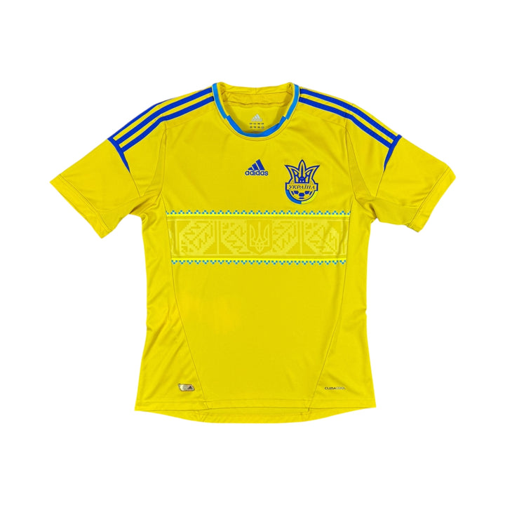 2012-14 Ukraine Adidas Home Shirt - 8/10 - (M)