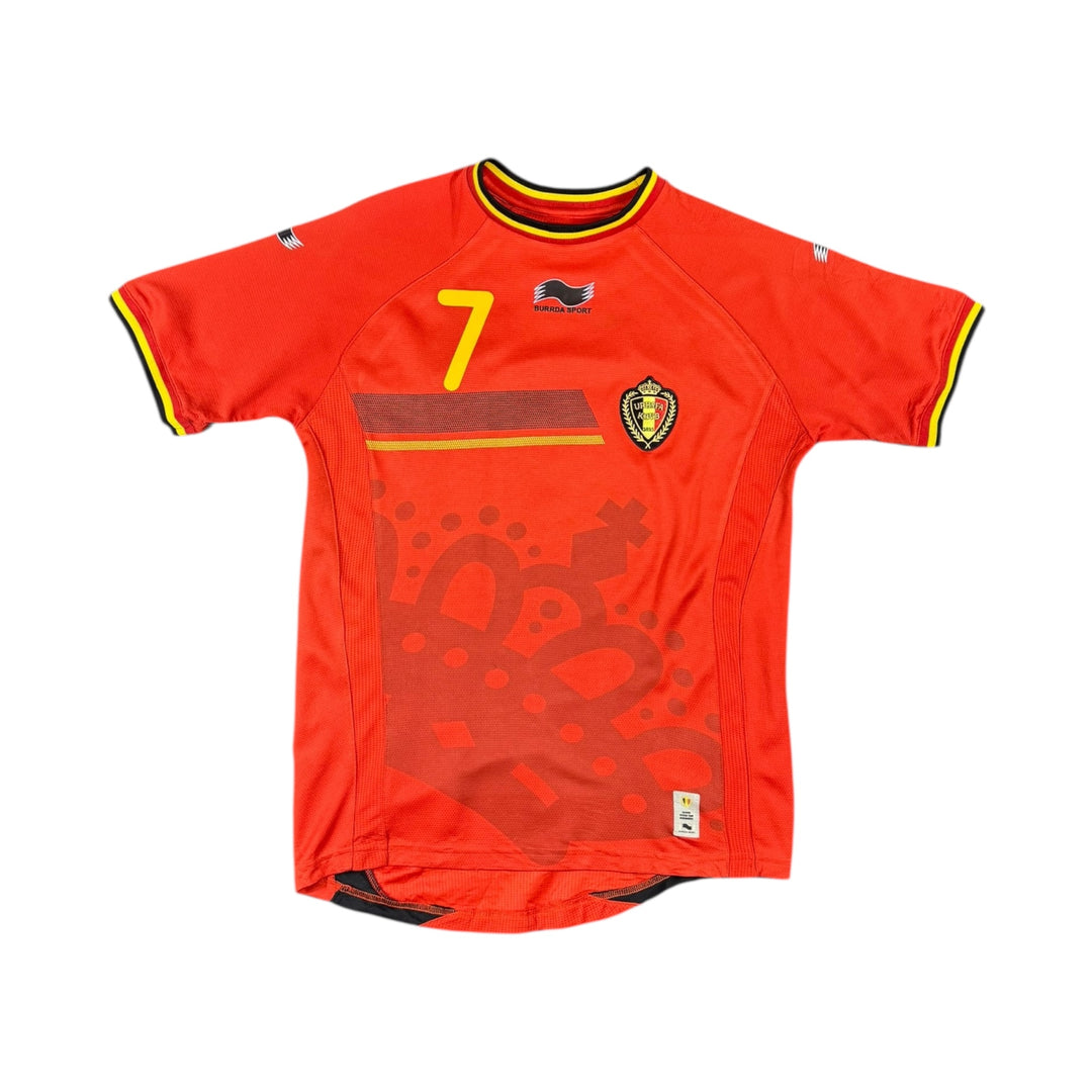 2014-15 Belgium Home Shirt #7 DE BRUYNE - 8/10 - (L)