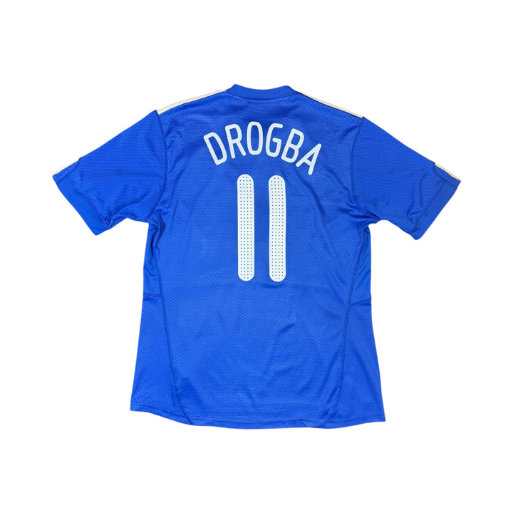 2009-10 Chelsea Adidas Home Shirt DROGBA #11 - 8/10 - (XL)