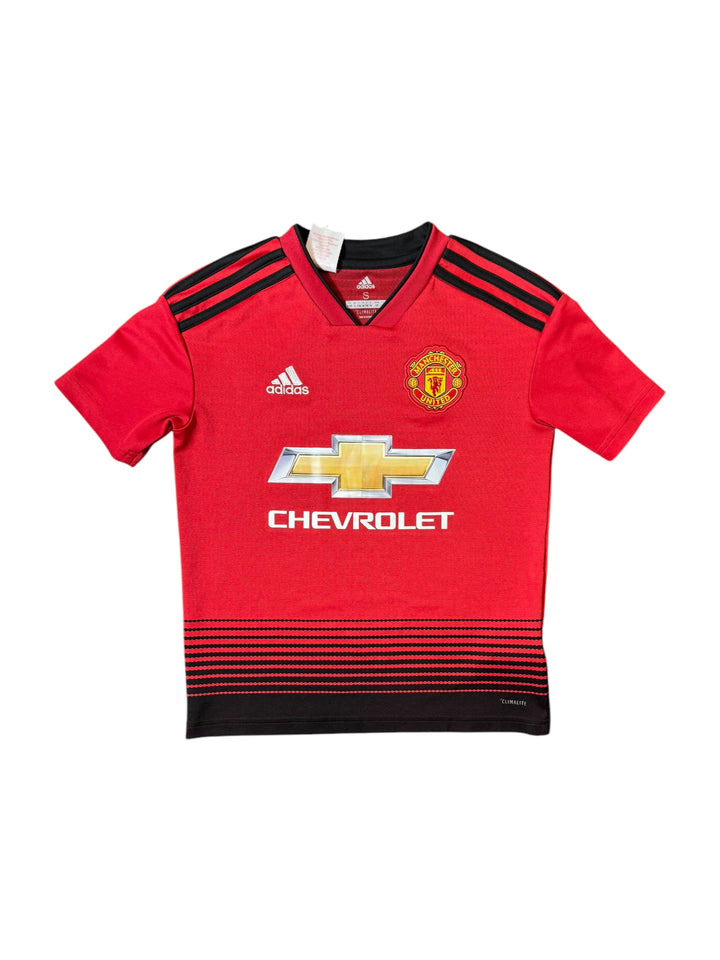 2018/19 Manchester United Home Shirt - 8/10 - (9-10 years)