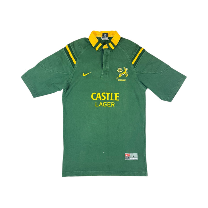 2000-01 South Africa Springboks Rugby Home Shirt - 10/10 - (L)