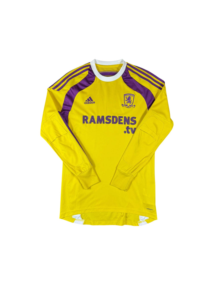 2014/15 Middlesbrough Adidas Goalkeeper Longsleeve Shirt - 7/10 - (M)