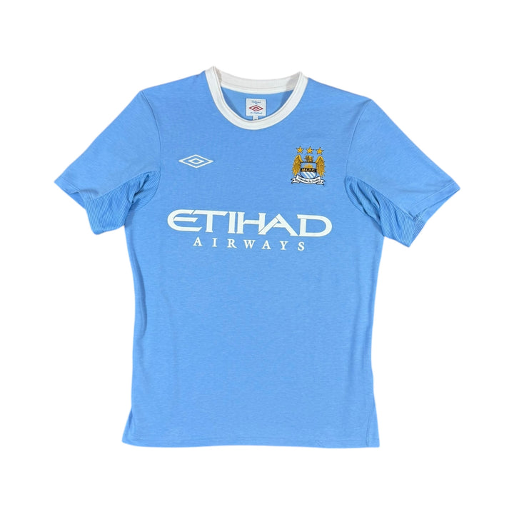 2009-10 Manchester City Umbro Home Shirt - 8/10 - (S)