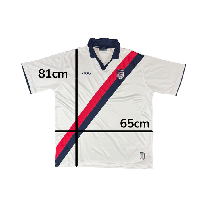 2002-04 England Training Shirt - 8/10 - (XXL)