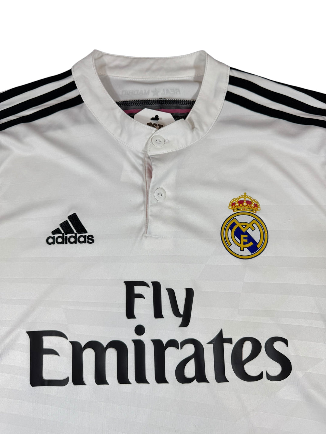2014/15 Real Madrid Adidas Home Football Shirt #10 JAMES - 7/10 - (M)