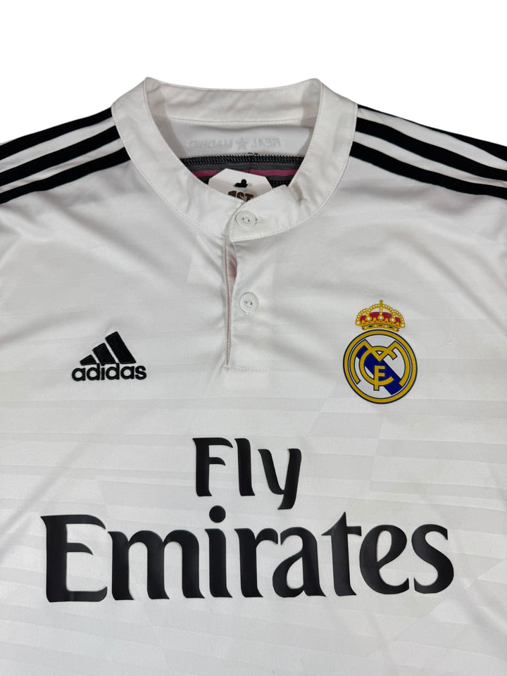 2014/15 Real Madrid Adidas Home Football Shirt #10 JAMES - 7/10 - (M)