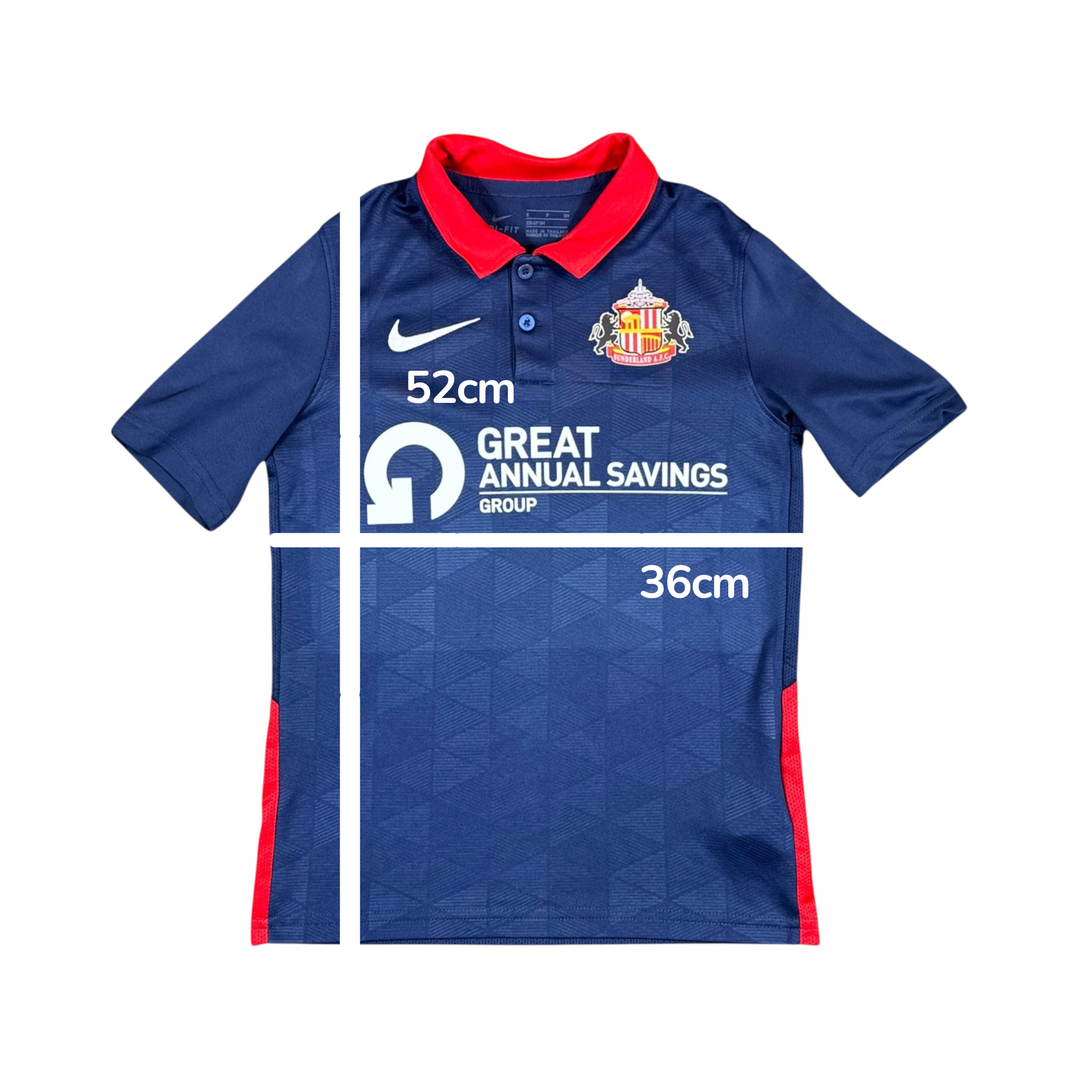 2020-21 Sunderland Nike Away Shirt - 8/10 - (8-9 Years)
