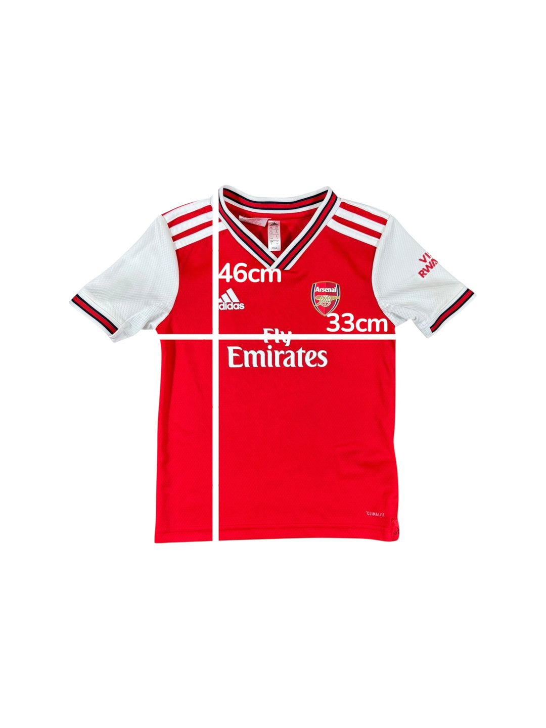 2019/20 Arsenal Adidas Home Shirt - 9/10 - (5-6 Years)